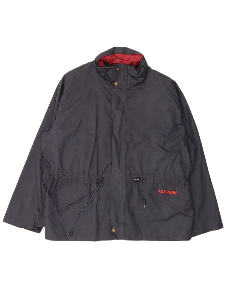 Jachetă de ploaie Spalding pentru bărbați UK 42 XL Navy Blue Marine