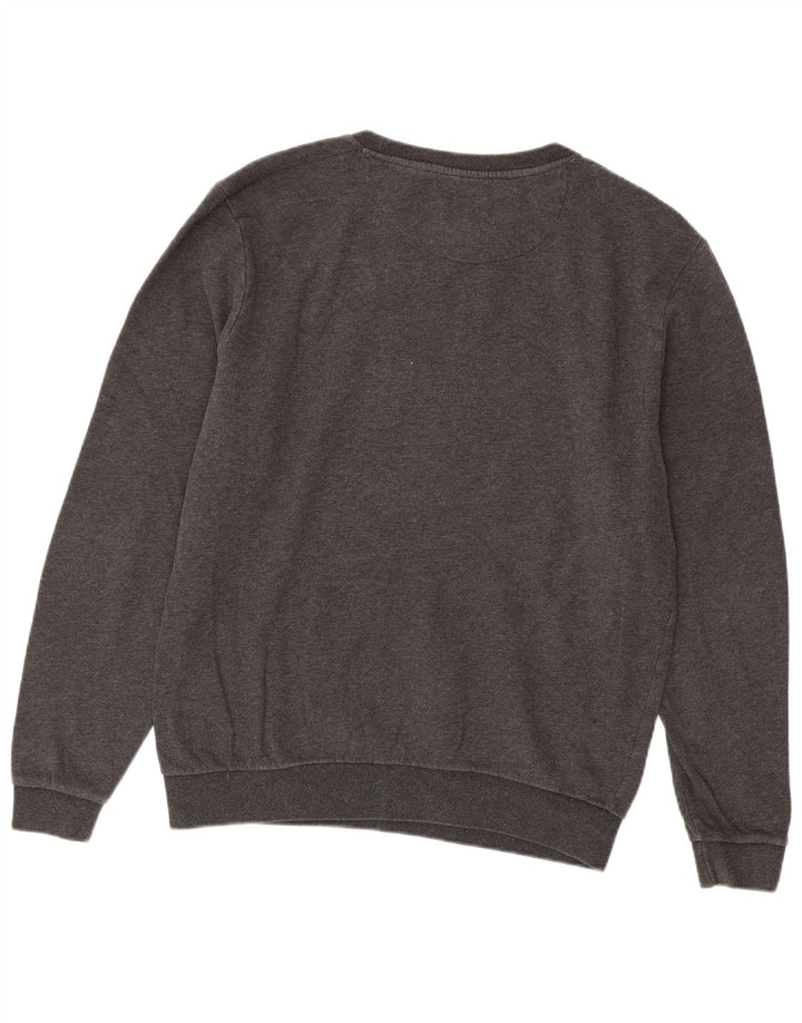 JACK WILLS Hanorac pentru bărbați Pulover mare din bumbac gri