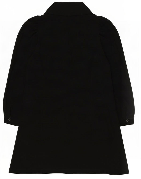 Rochie cămașă pentru femei Zara UK 20 2XL Negru Lyocell