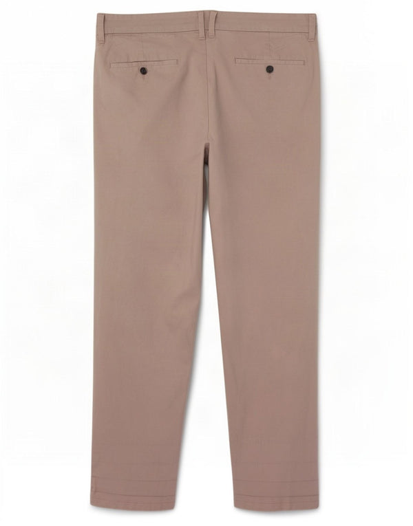 Pantaloni chino slim pentru femei Marks & Spencer L36 L29 bumbac gri