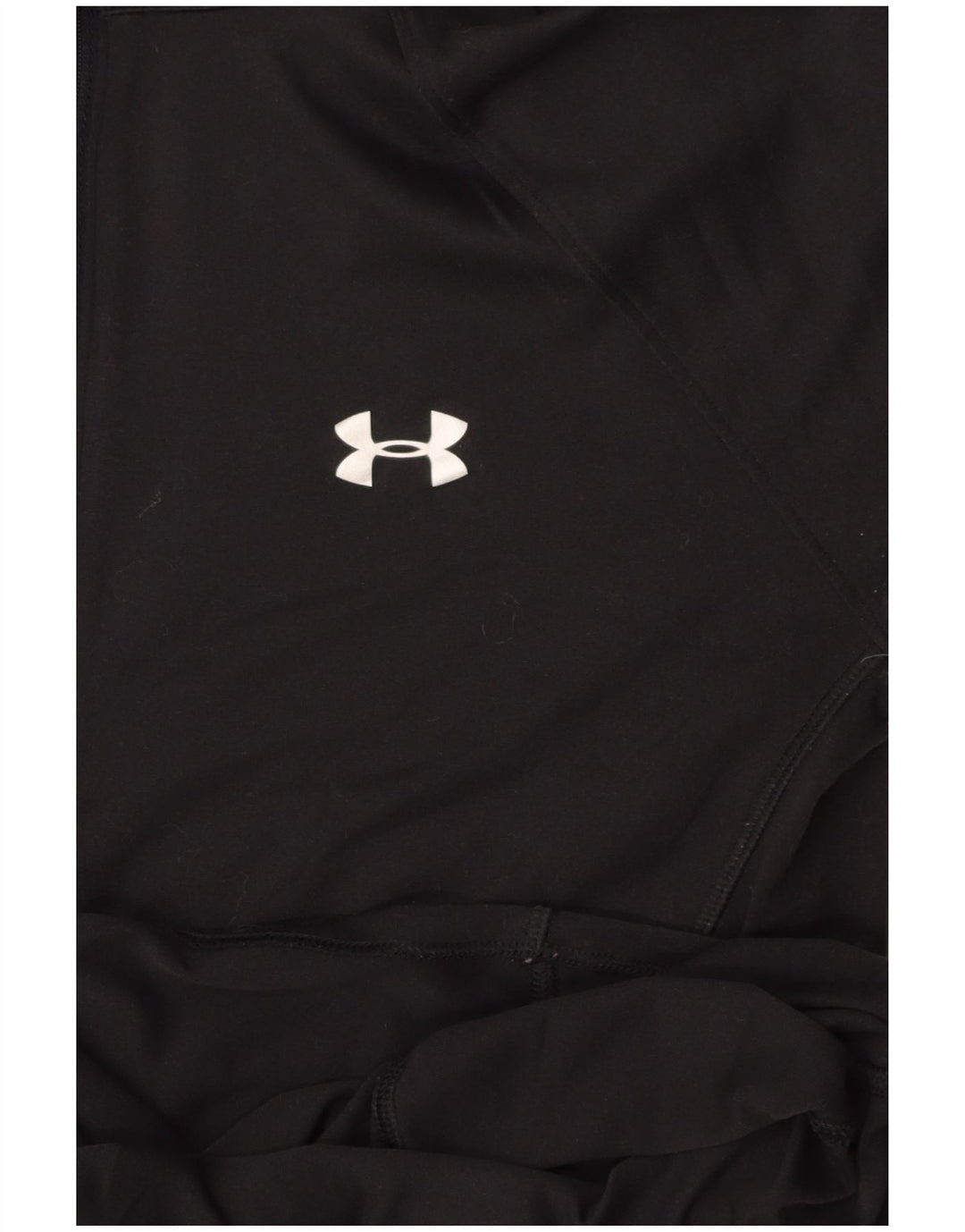 Top de trening UNDER ARMOUR pentru femei, cu fermoar și gât, negru mediu, UK 12