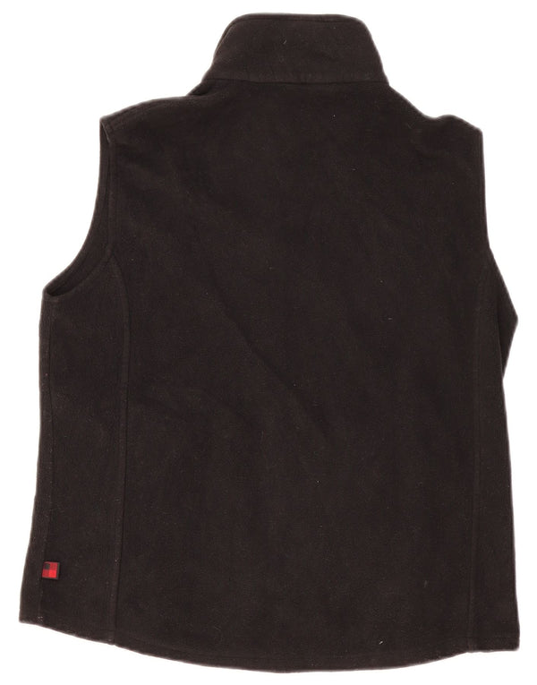 Woolrich Fleece Gilet pentru femei UK 14 Medium Black