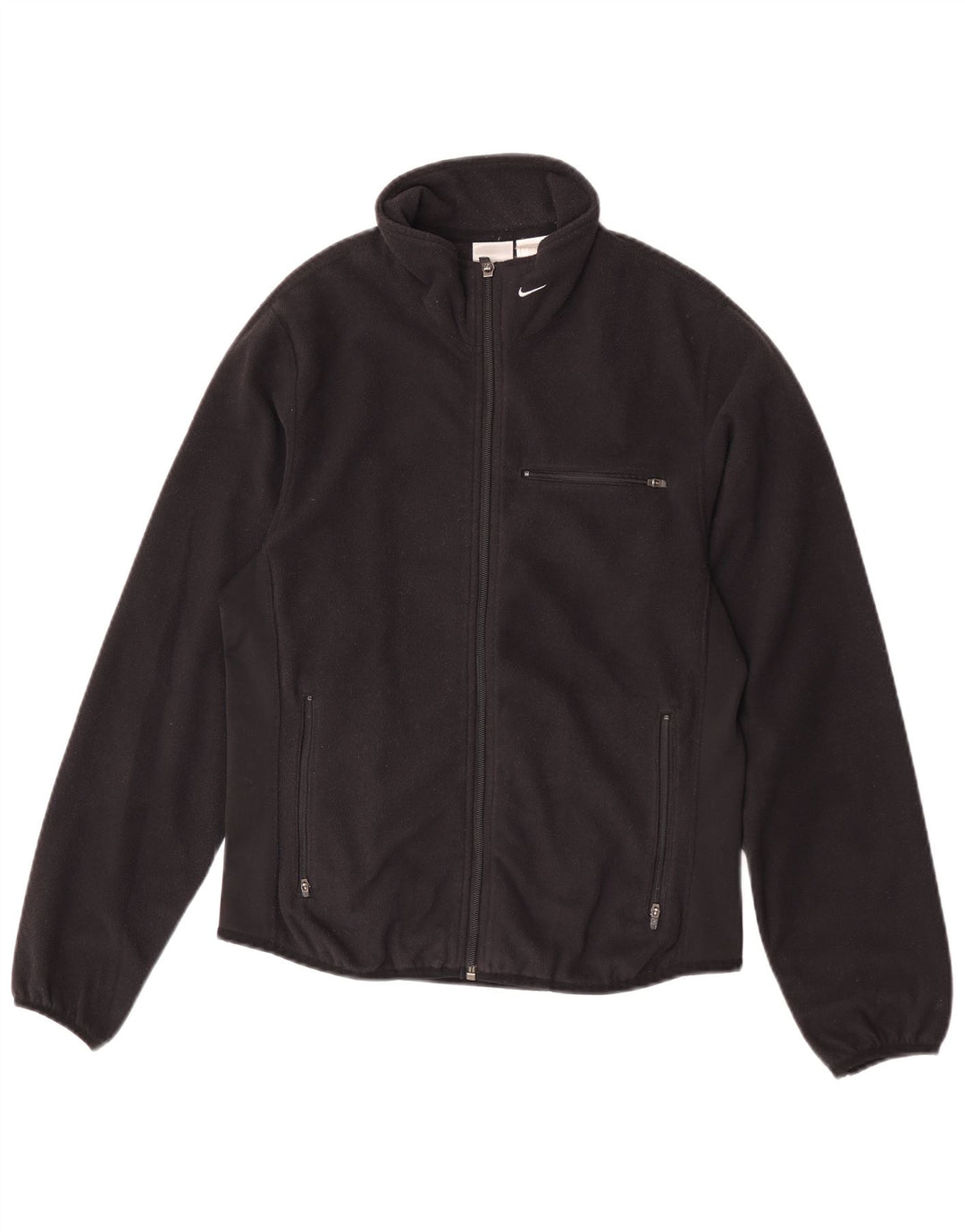 Jachetă Fleece pentru femei Nike US 8/10 Poliester mediu negru