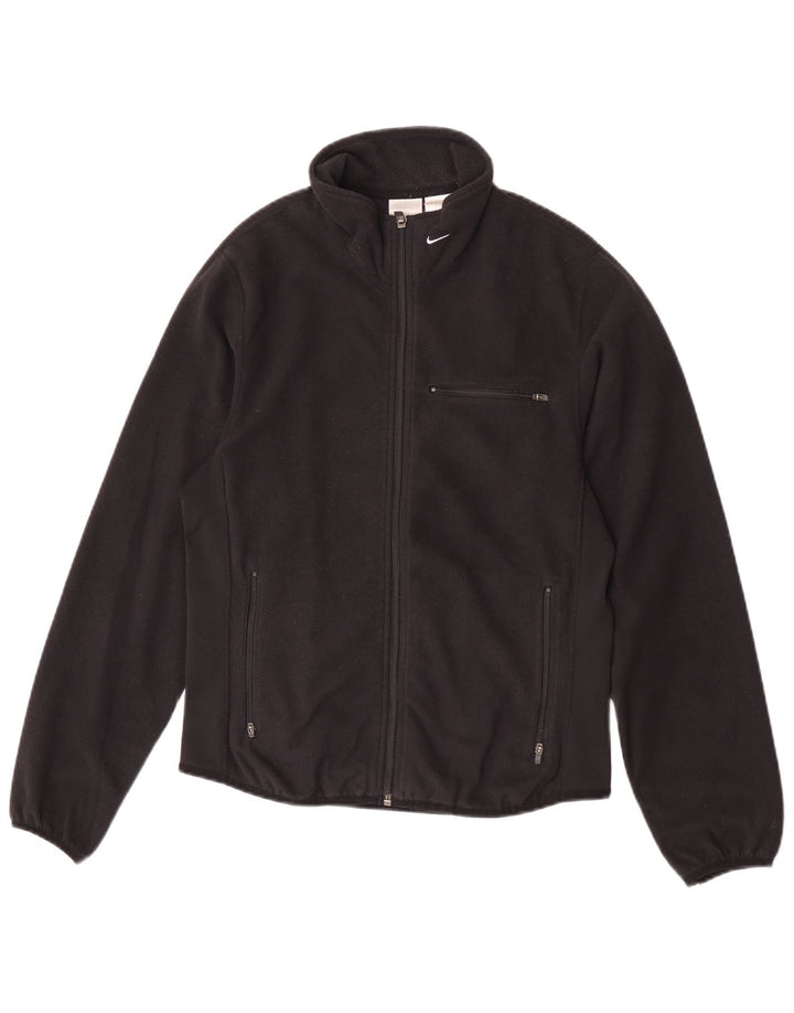Jachetă Fleece pentru femei Nike US 8/10 Poliester mediu negru
