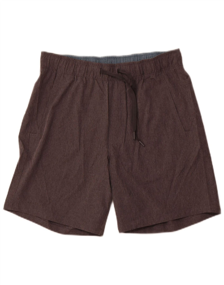 EDDIE BAUER Pantaloni scurți sport pentru bărbați, gri mediu, poliester