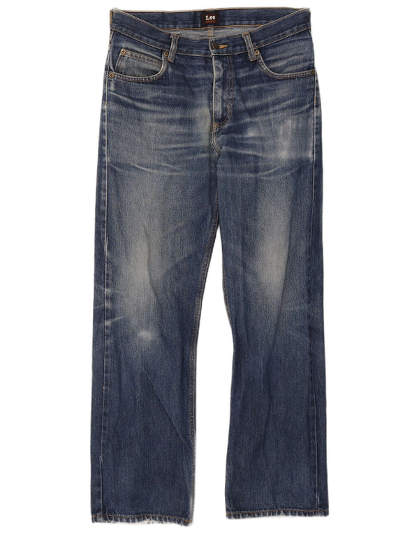 Blugi Lee Ranger Bootcut W34 L30, bumbac albastru