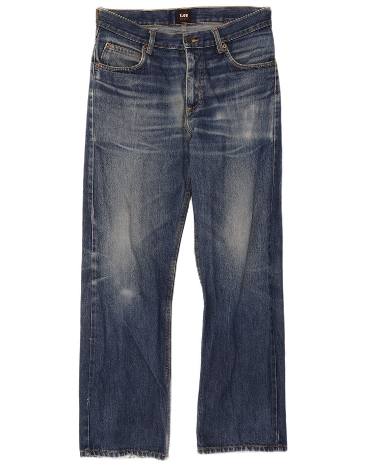 Blugi Lee Ranger Bootcut W34 L30, bumbac albastru