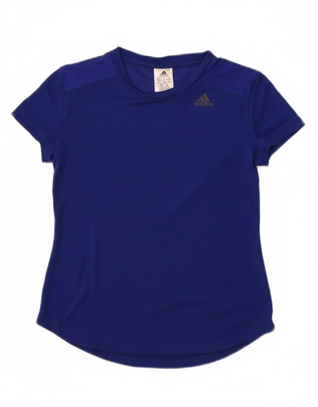 Tricou pentru femei Adidas Crop Top UK 8/10 Small Bleumarin Poliester