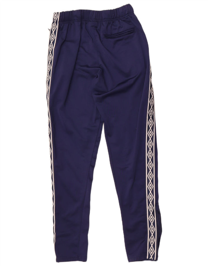 Pantaloni de trening grafic Umbro pentru bărbați, mari, albastru, poliester