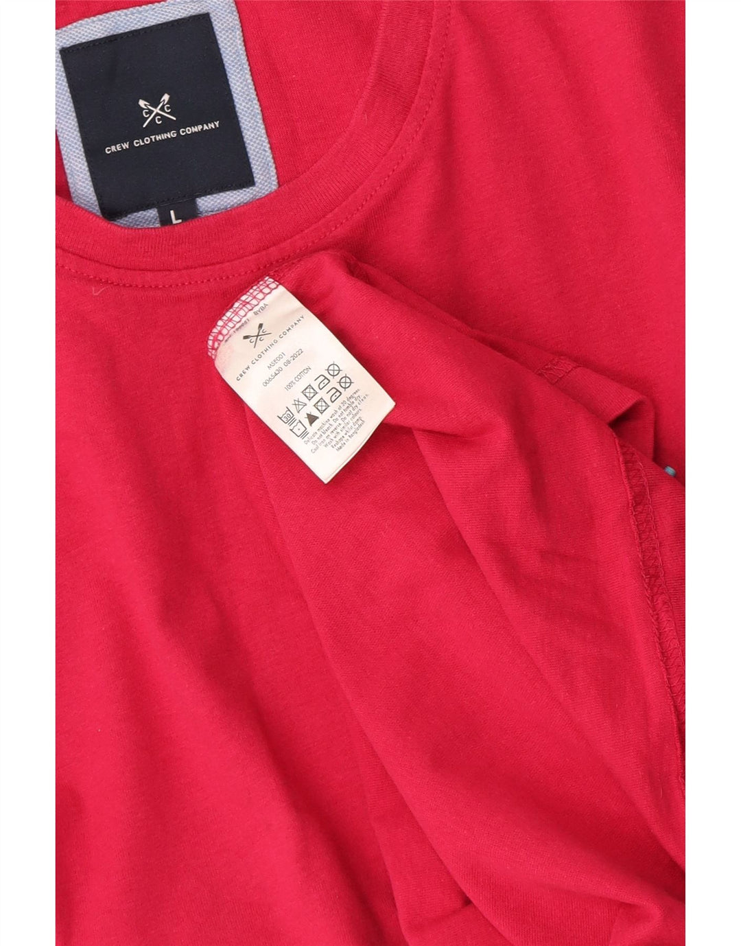 Crew Clothing Tricou bărbați Top mare bumbac roșu