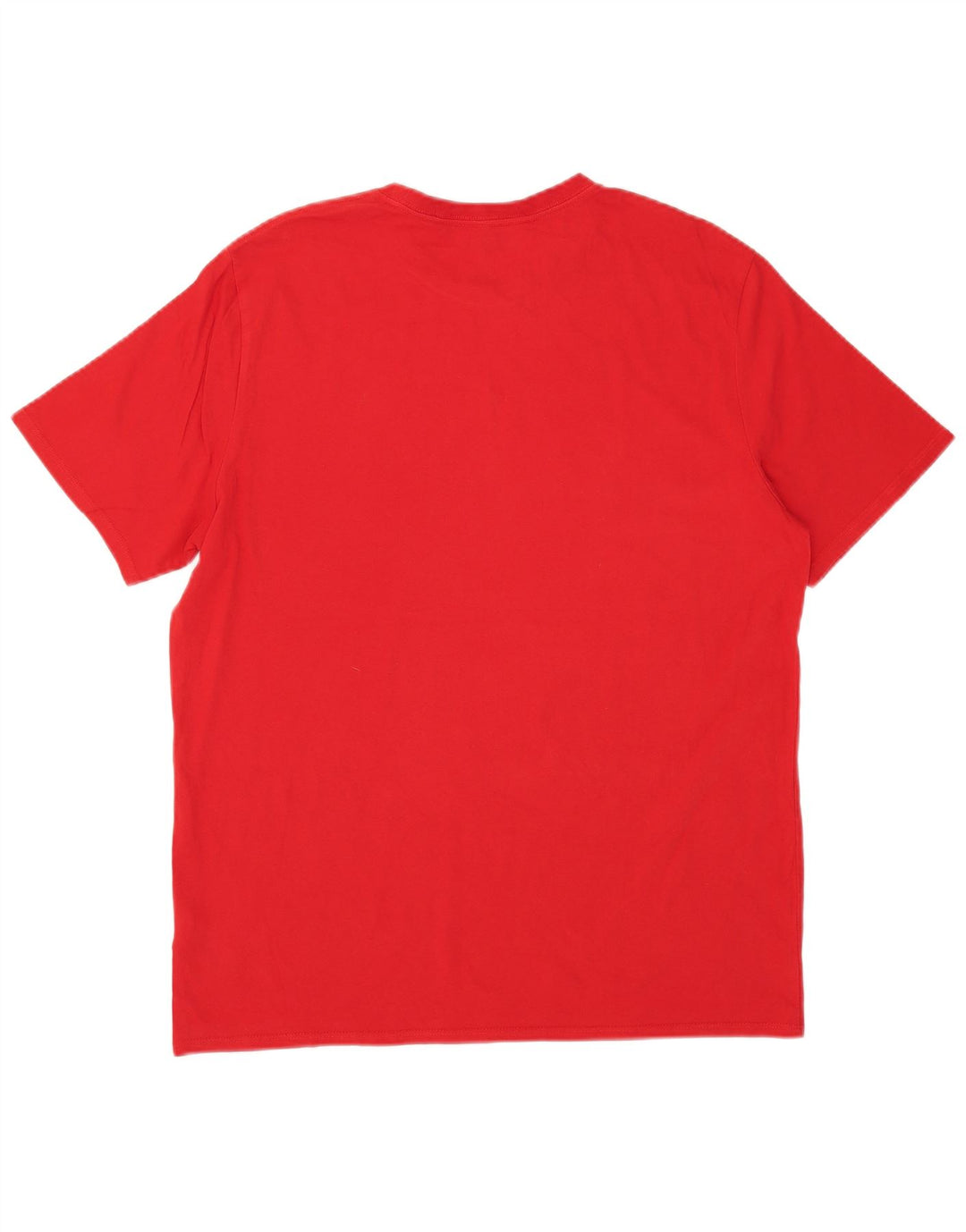 Tricou grafic pentru bărbați CALVIN KLEIN Top mare bumbac roșu