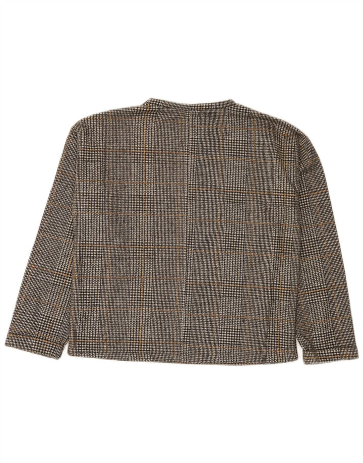 Zara Fete Pulover Pulover 11-12 Ani Gri Carid Poliester