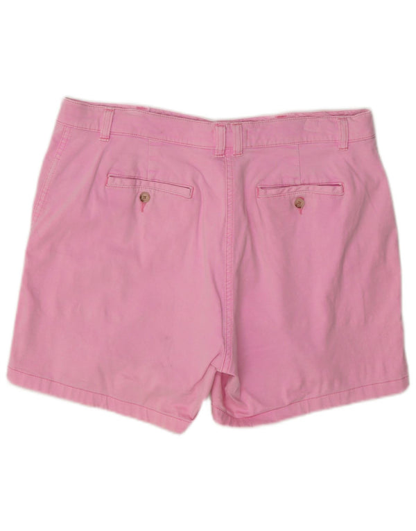 Pantaloni scurti chino Joules pentru femei UK 16 Large W34 Pink Bumbac