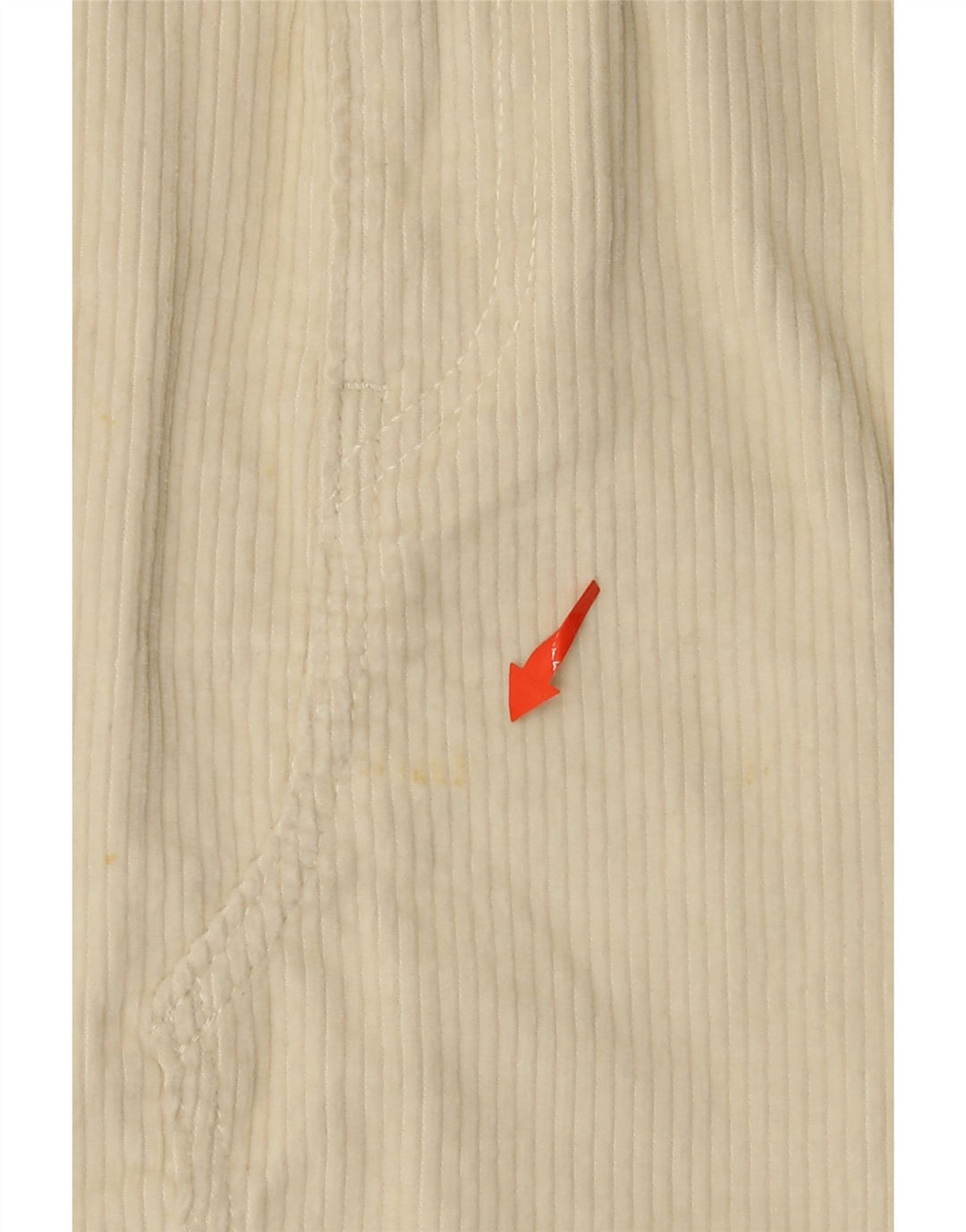 Fustă LEVI'S 501 Mini velur W28, bumbac alb, mediu