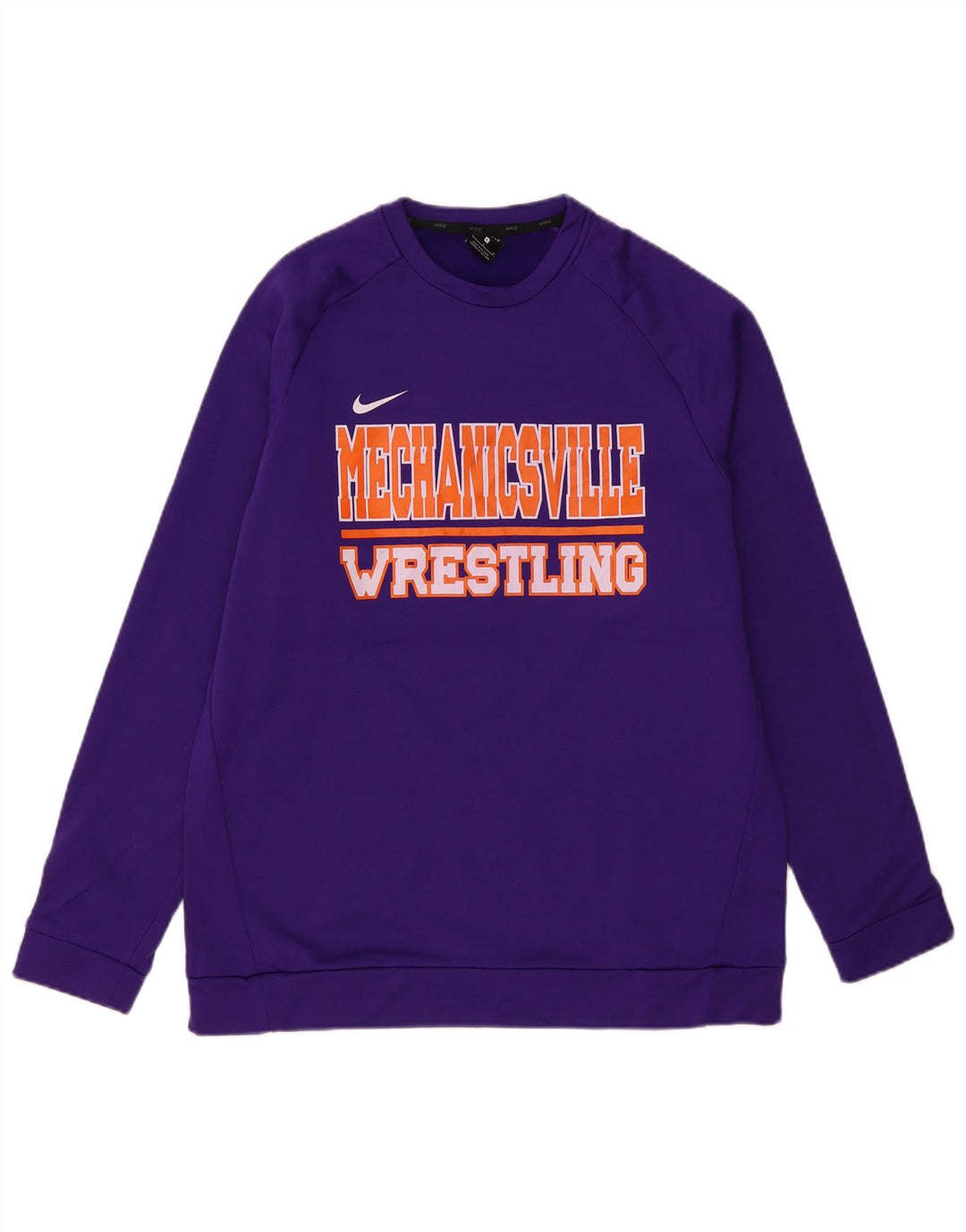 Hanorac pentru bărbați NIKE Menchville Wrestling Graphic Pulover mare violet