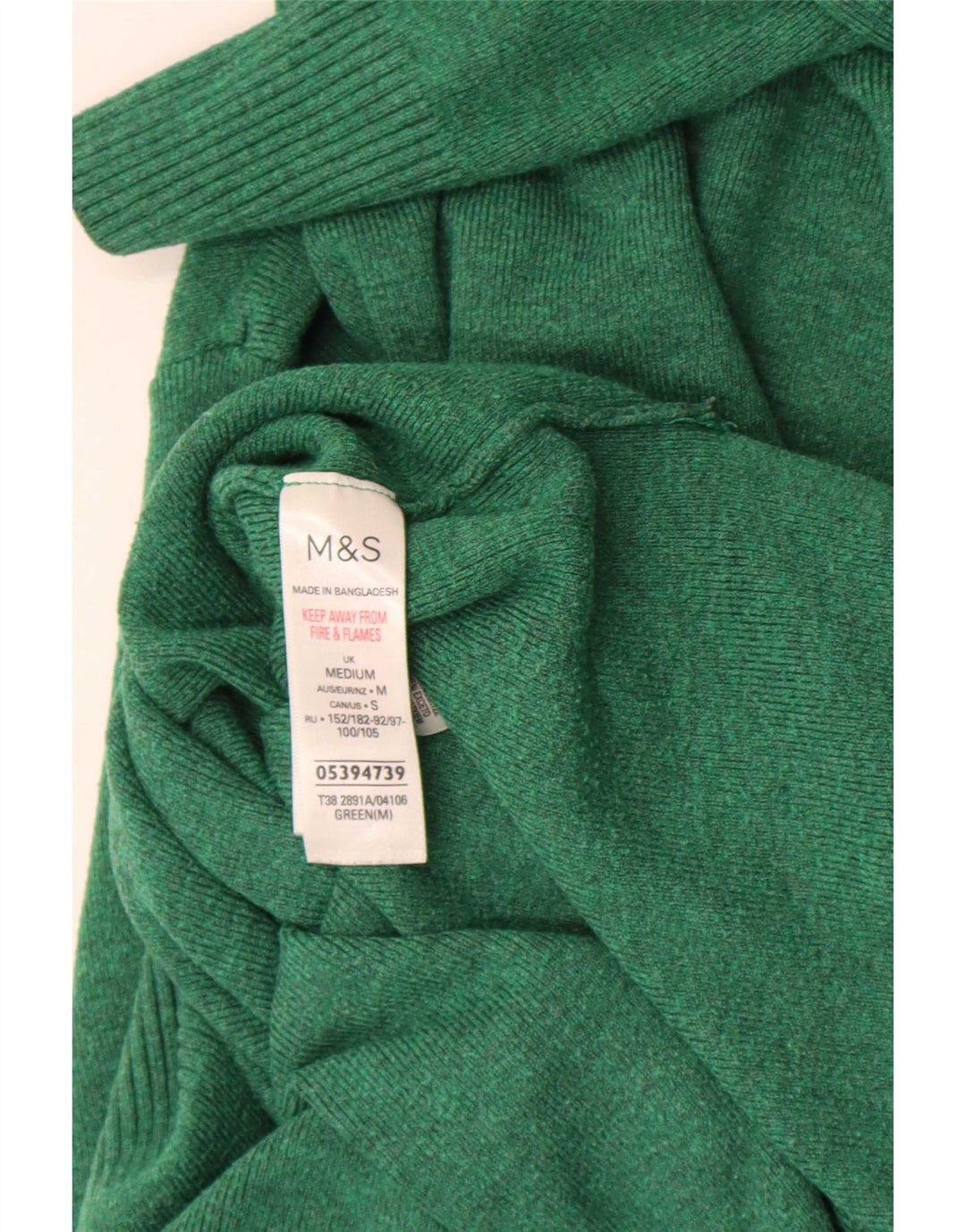 Pulover cu gât țestoasă pentru femei Marks & Spencer UK 14 verde mediu