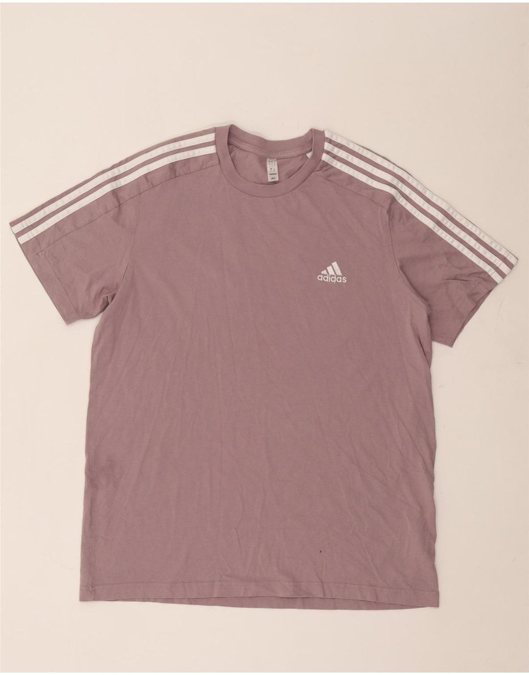 Tricou pentru bărbați Adidas Top mare violet din bumbac
