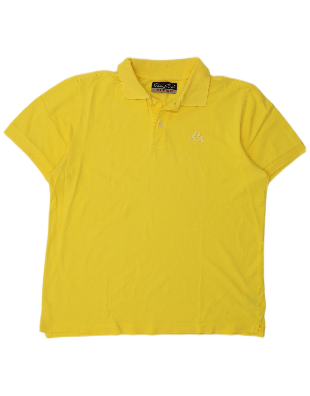 Tricou polo Adidas pentru bărbați, bumbac galben mediu