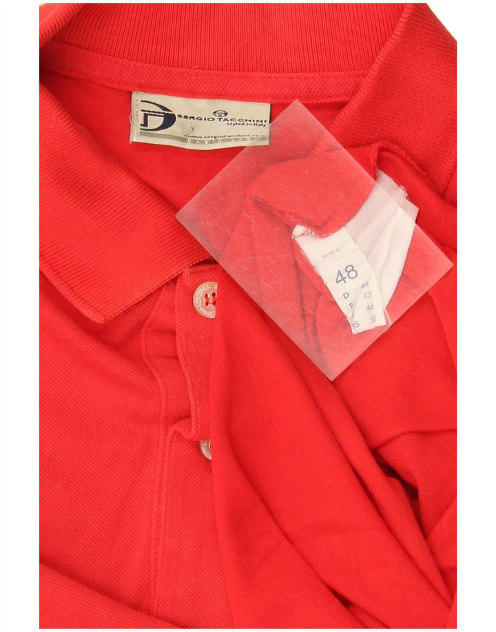 Tricou polo Sergio Tacchini pentru bărbați IT 48 Medium Red