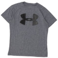 Tricou grafic Under Armour pentru băieți Top 9-10 ani, mediu gri, pete