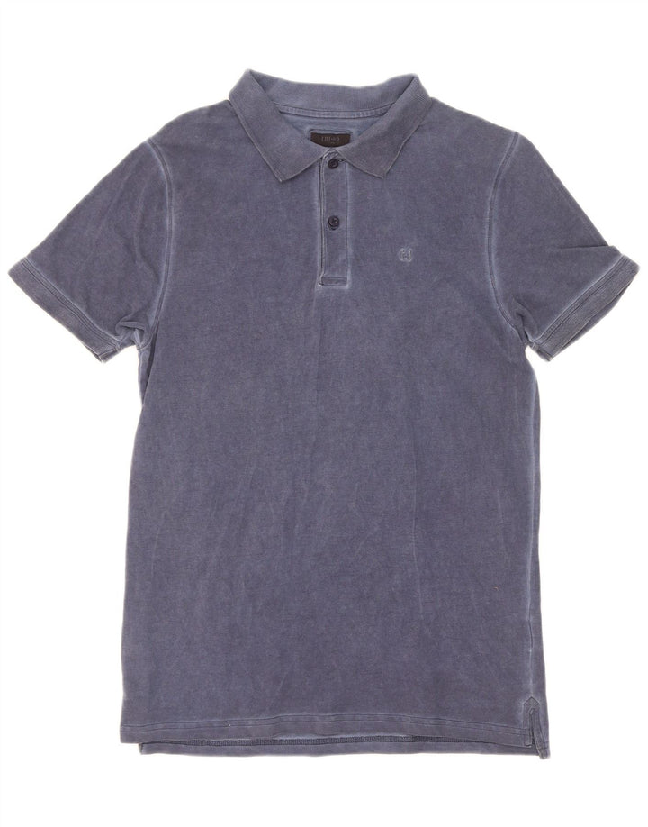 Tricou polo Liu Jo pentru bărbați, bumbac, albastru bleumarin