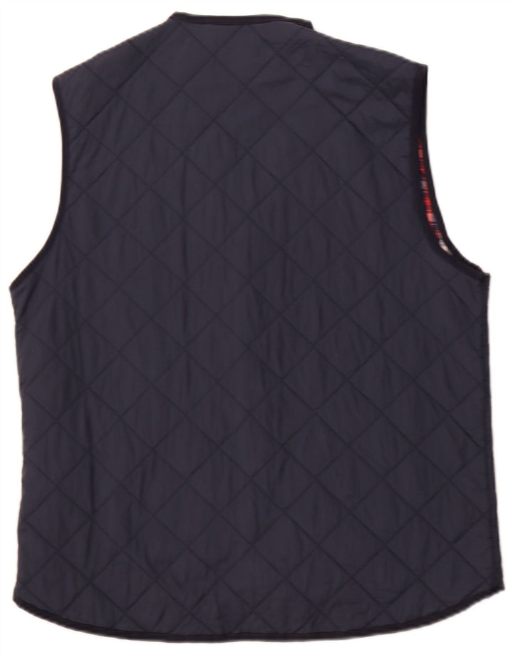 BELFE & BELFE Gilet matlasat pentru bărbați IT 46 Small Navy Blue Marine