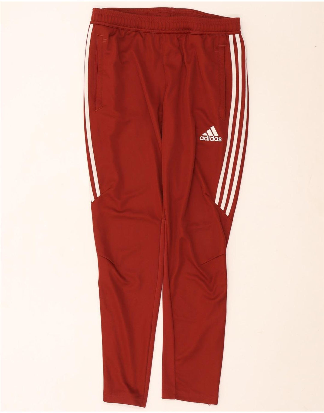 Pantaloni de trening Adidas Climacool pentru bărbați, mari, din poliester burgundă