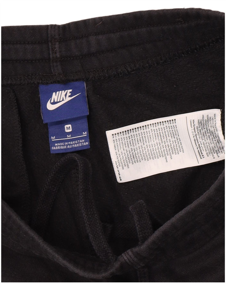 Pantaloni de trening Nike pentru bărbați Joggeri, bumbac mediu negru