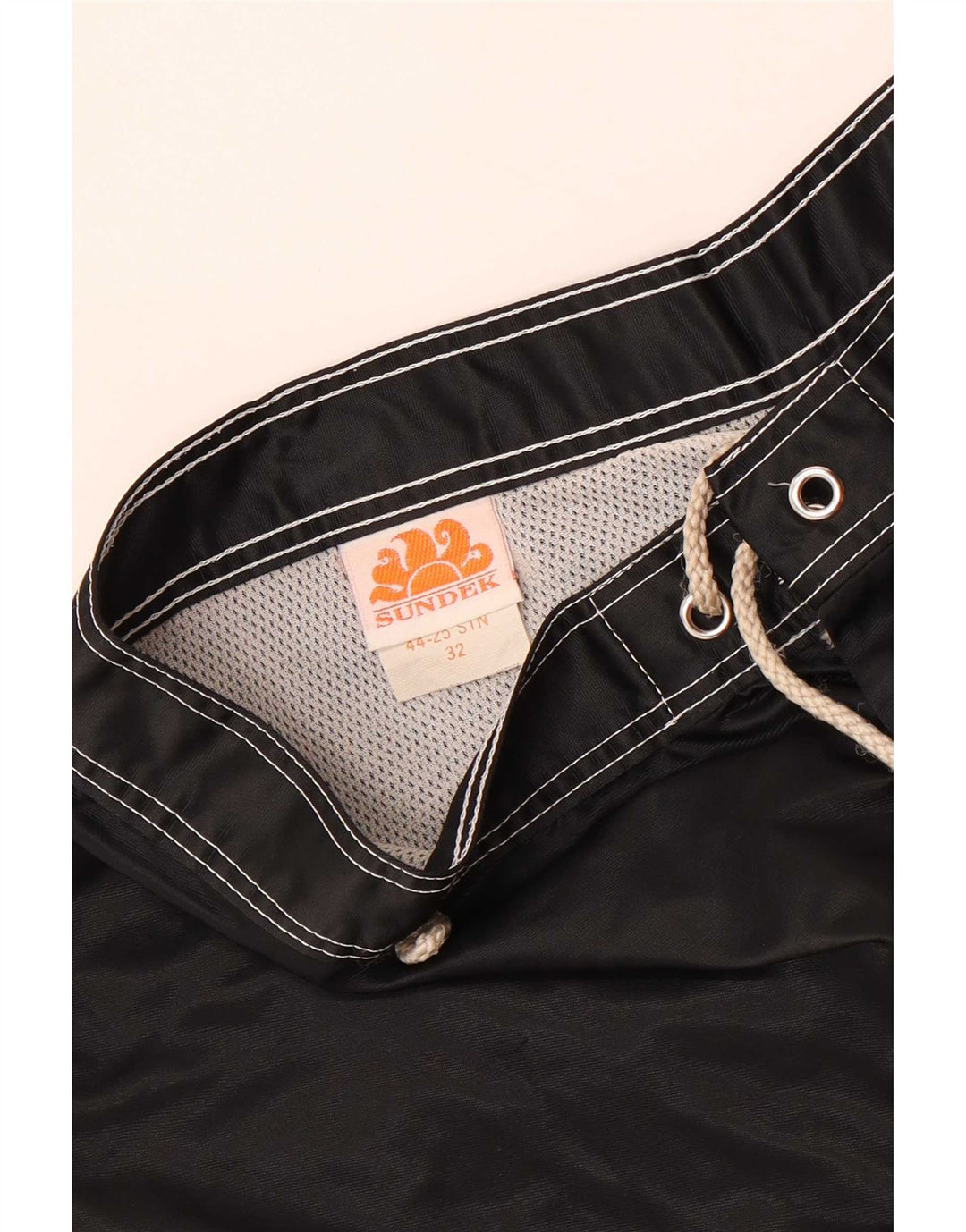 Șort de înot pentru bărbați Sundek, mărimea M, culoare negru cu blocuri de culoare, material nailon