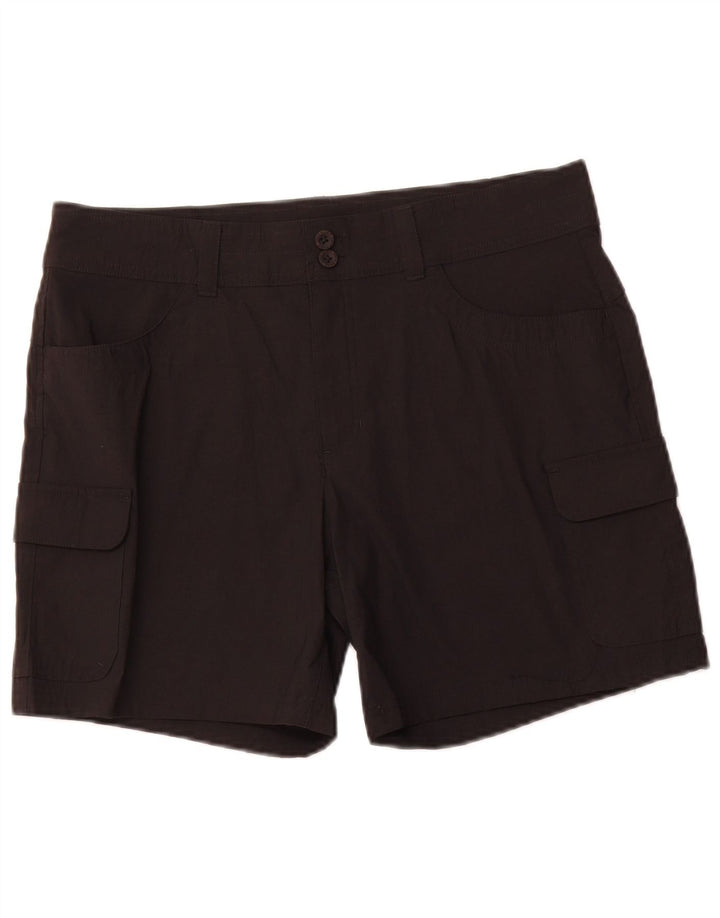 EDDIE BAUER Pantaloni scurti cargo pentru femei US 12 Large W34 Black