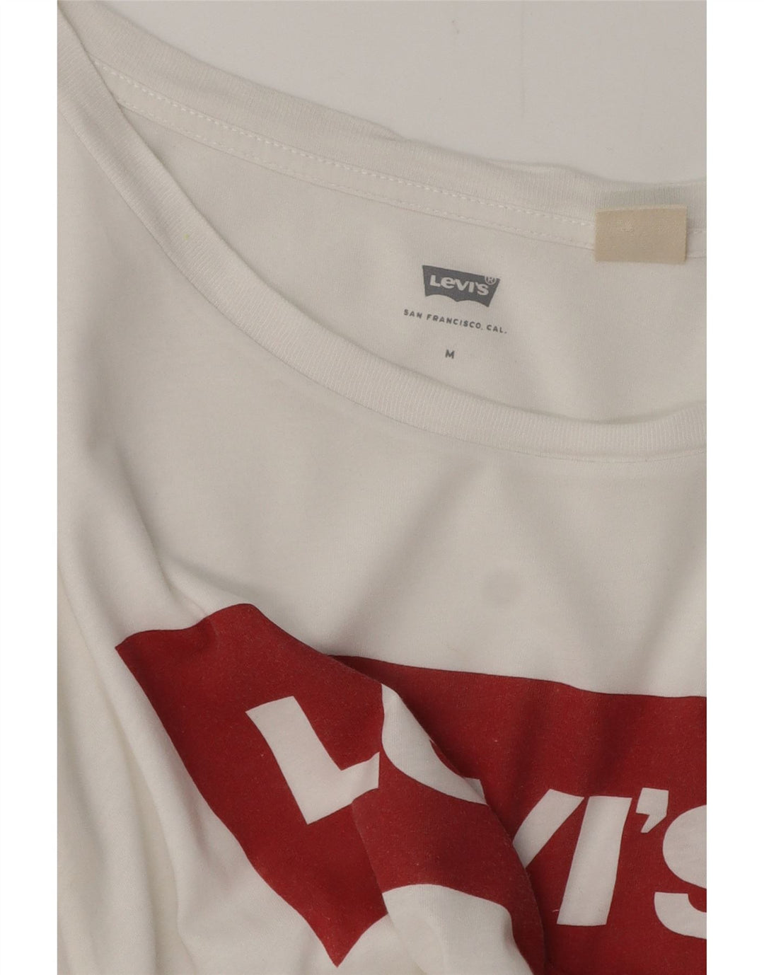 Tricou grafic pentru femei LEVI'S Top UK 12 Medium White