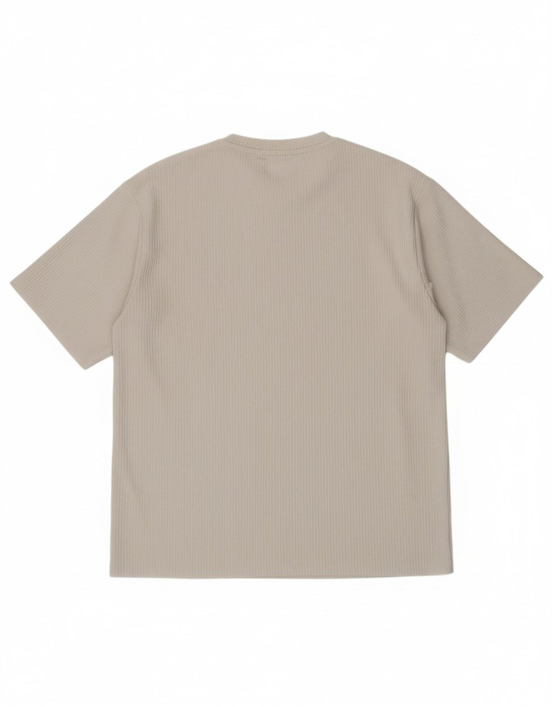 ZARA Mens T-Shirt Top Medium Grey Polyester
