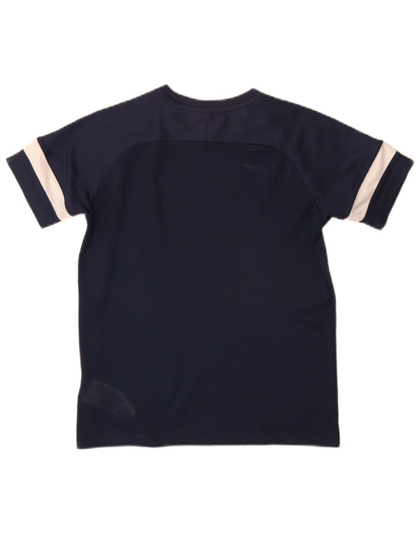 Tricou Nike Dri Fit pentru băieți Top 12-13 ani, mare, bleumarin, colorblock