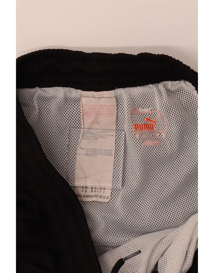 PUMA Mens Sport Shorts XL  Black Polyester Vintage Puma and Second-Hand Puma from Messina Hembry 