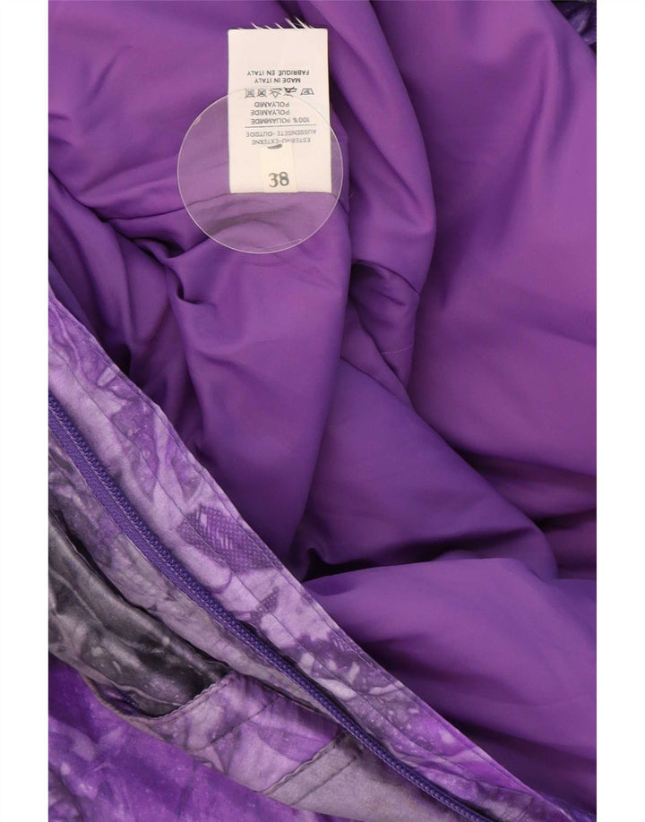 Salopetă de schi supradimensionată pentru femei cu model abstract Alasca IT 38 XS violet