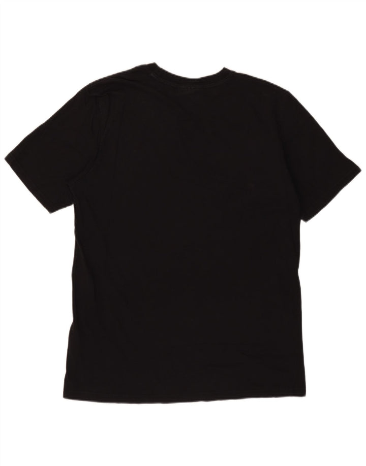 Tricou grafic Fila pentru bărbați Top Medium Negru Bumbac