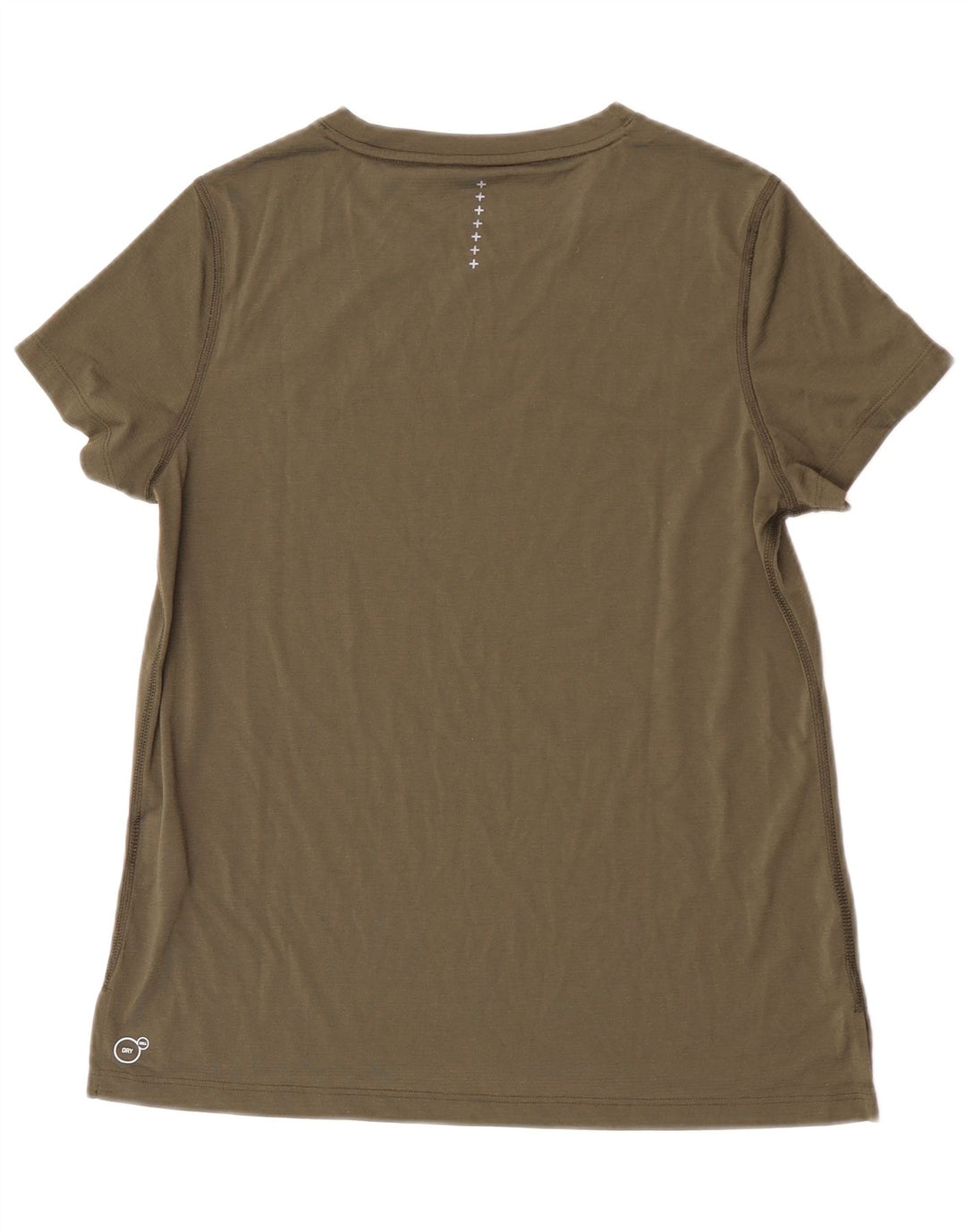 Puma Tricou Femei Top UK 12 Medium Kaki Poliester