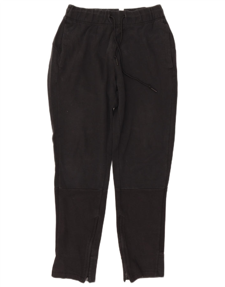 Pantaloni de trening ADIDAS pentru bărbați, bumbac mediu negru