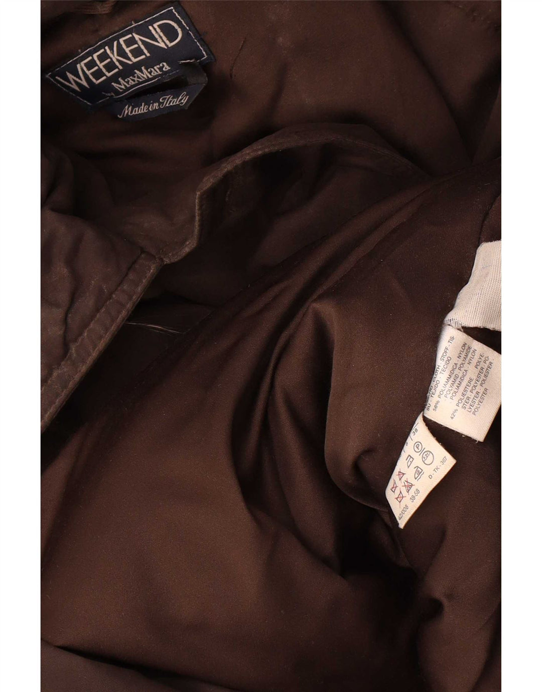 Jachetă parka supradimensionată pentru femei Max Mara UK 8 Maro mic