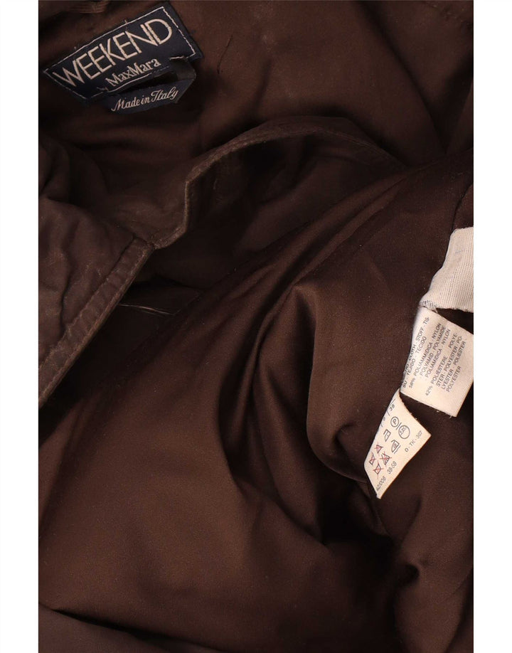 Jachetă parka supradimensionată pentru femei Max Mara UK 8 Maro mic