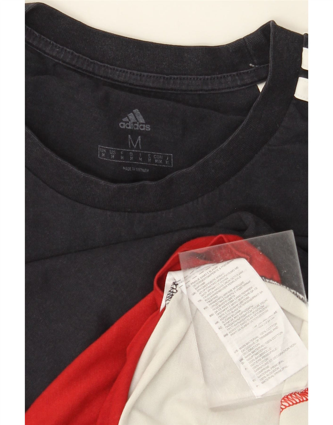 Tricou pentru bărbați ADIDAS Top mediu multicolor din bumbac color bloc