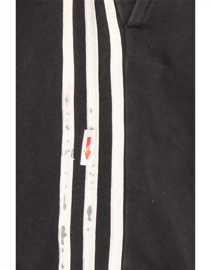 Pantaloni scurți sport pentru bărbați Adidas, bumbac mediu negru