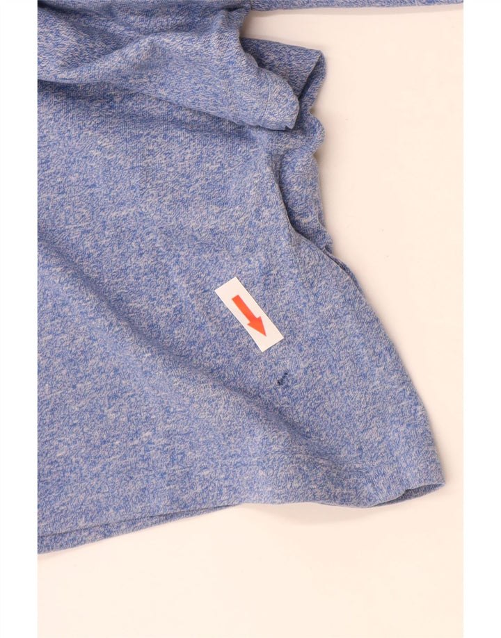 Tricou Superdry pentru bărbați Top Medium Blue Pete Bumbac