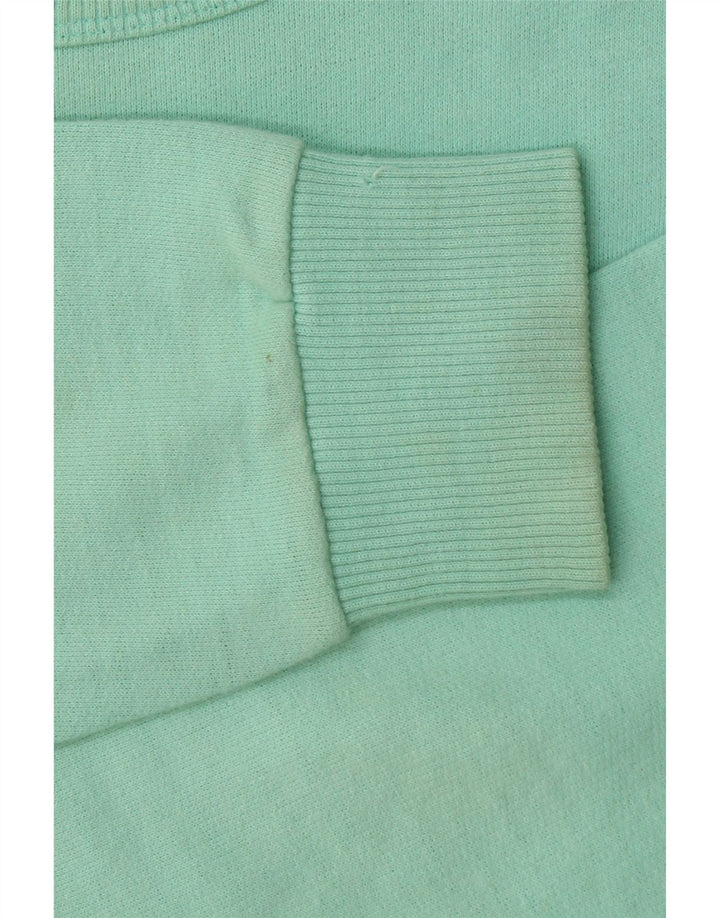 Pulover VINTAGE pentru damă IT 42/44 bumbac turcoaz mediu