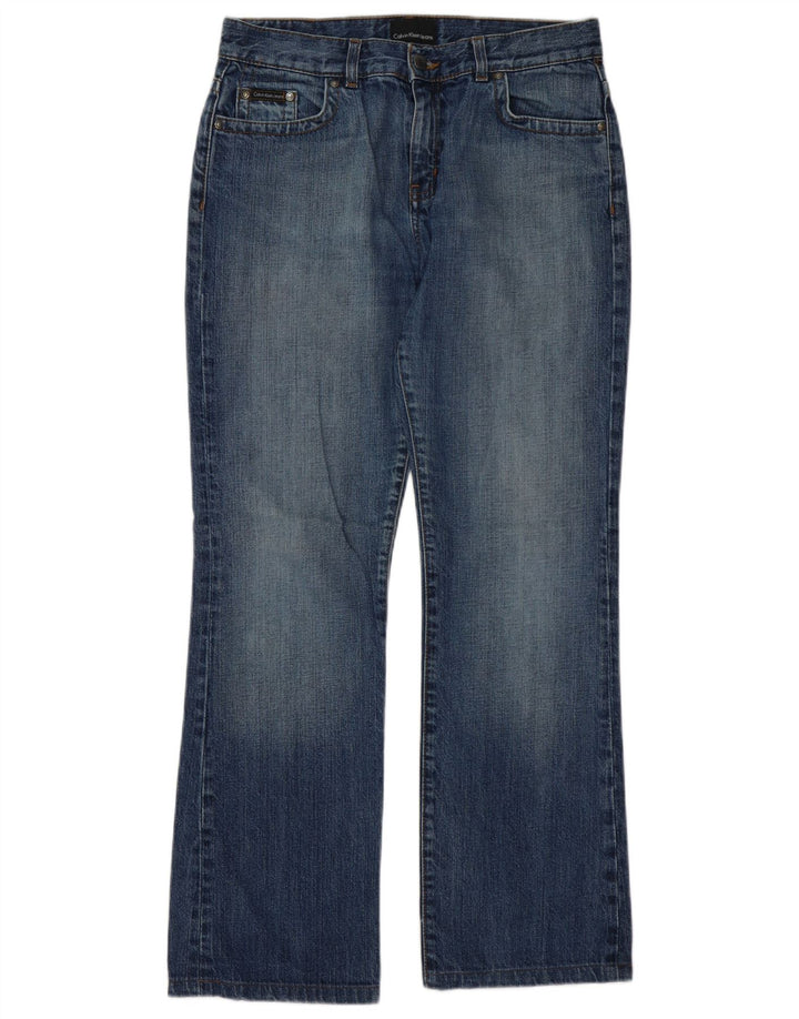 Blugi Calvin Klein Bootcut pentru femei W31 L30 Bumbac albastru
