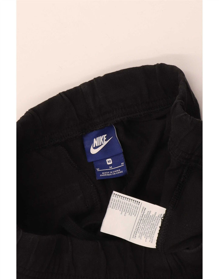 Pantaloni scurți sport Nike pentru bărbați, bumbac mediu negru