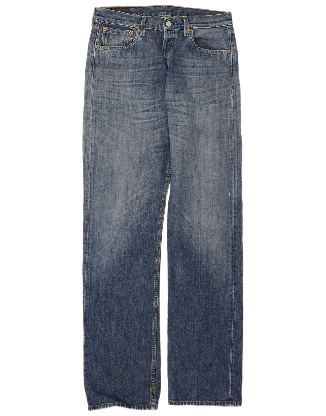 Blugi drepti pentru bărbați Levi's 501 W33 L36 albastru