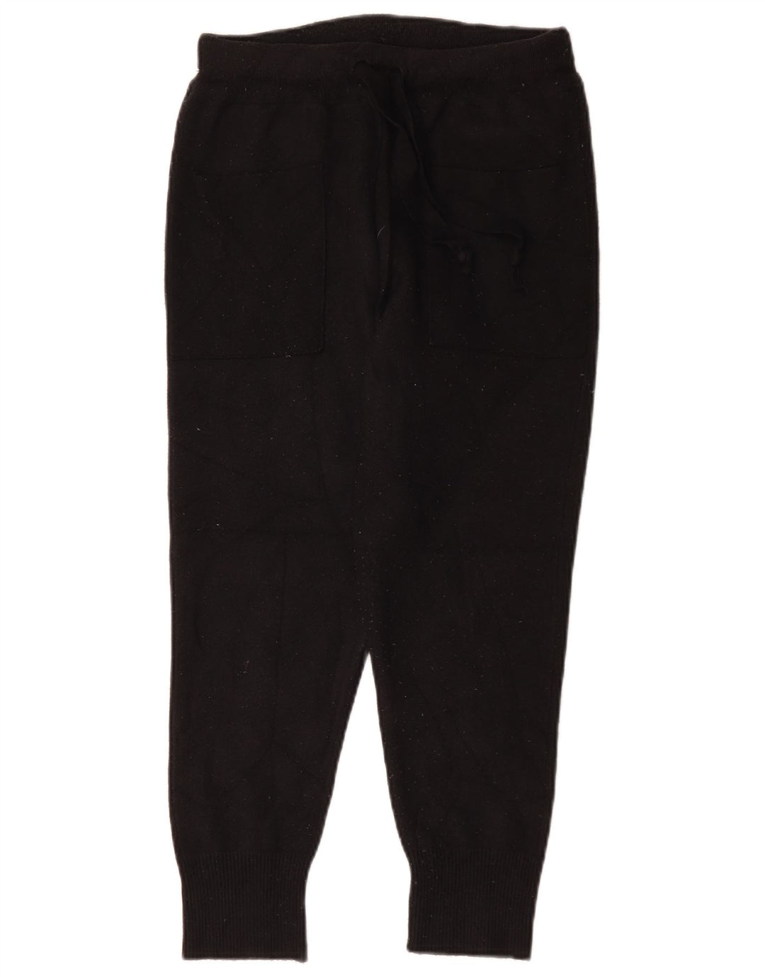 Pantaloni de trening Zara Femei Joggeri UK 14 Medium Black Viscose