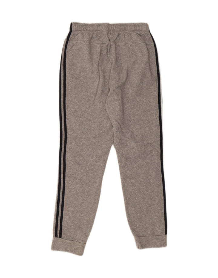 Pantaloni de trening Adidas pentru bărbați Joggeri din bumbac gri mediu