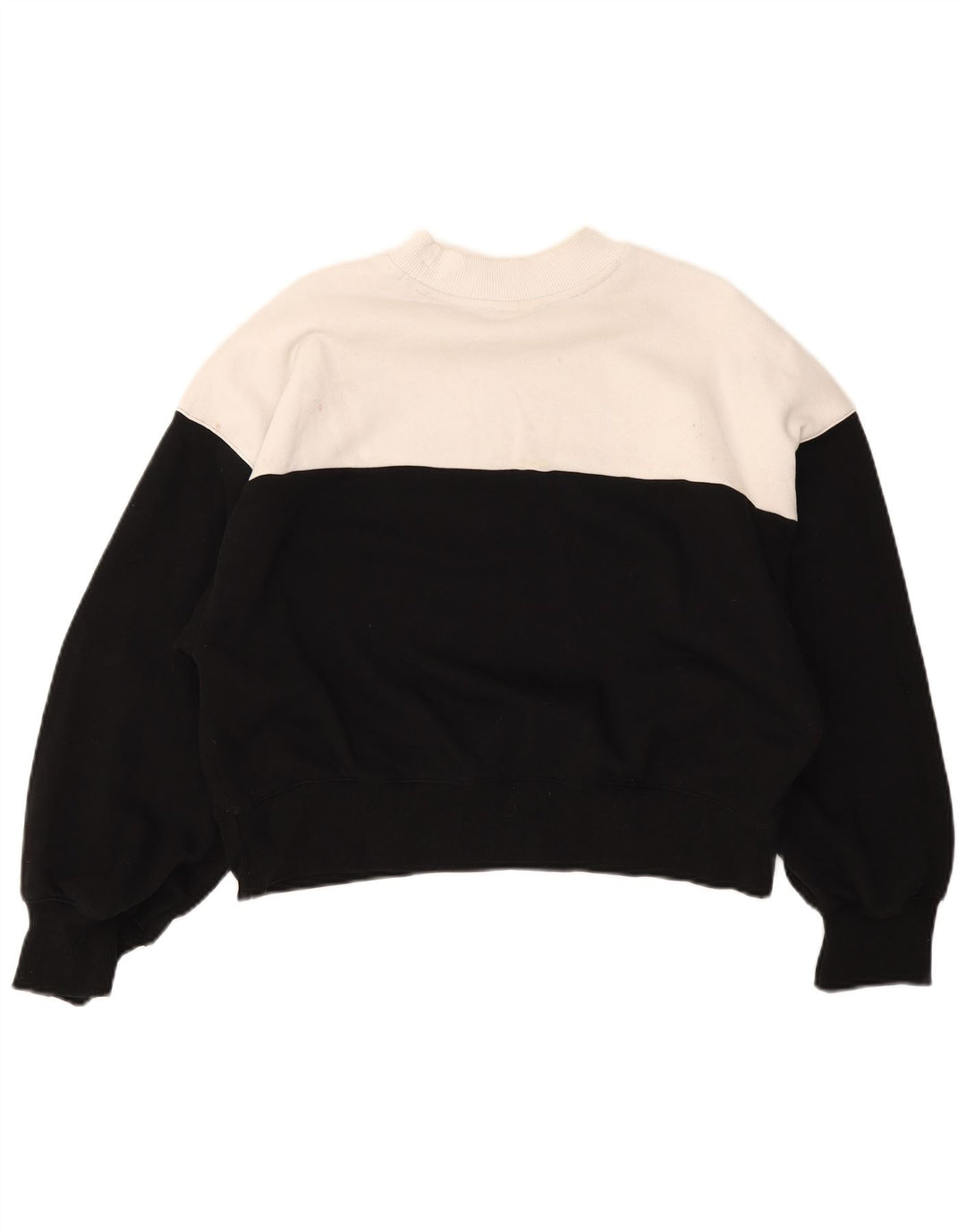 Pulover cu grafic pentru femei Champion UK 14 Medium Black Colorblock